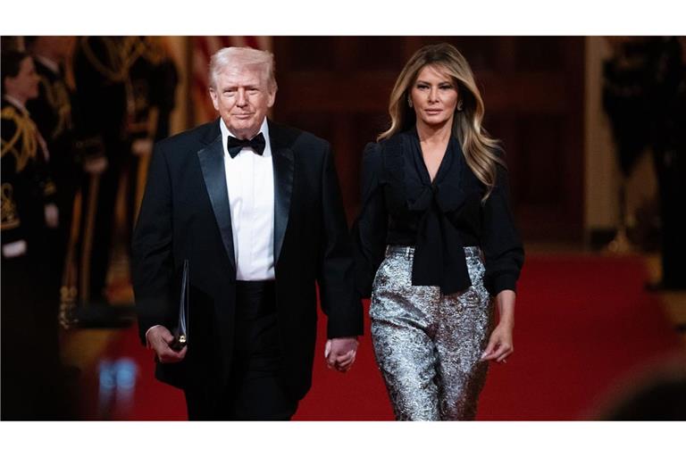 Mit der Musikauswahl zu ihrem Post sorgt Melania Trump für große Irritation.