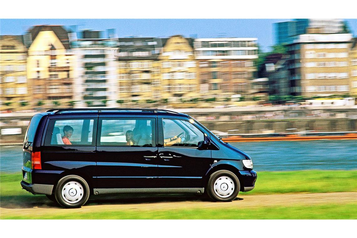 Mit der V-Klasse startet vor 30 Jahren ein neues Segment.