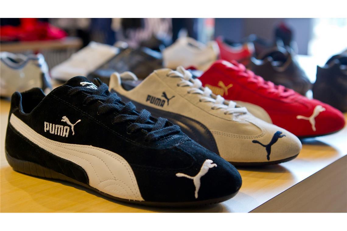 Puma rutscht in die roten Zahlen Mit dier Neufauflage seines ehemaligen Erfolgsmodells "Speedcat" hat Puma nicht den gewünschten Erfolg (Archivbild).