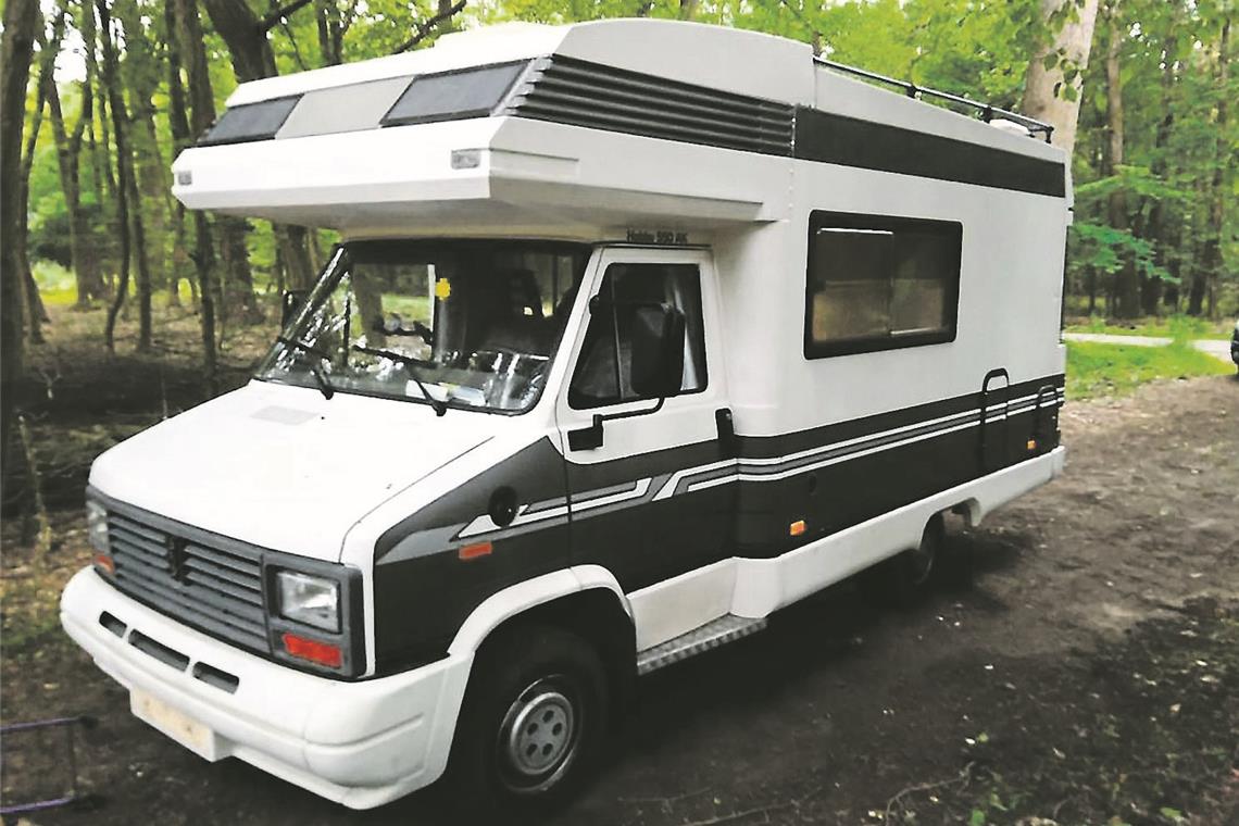 Prozess um Entführung in Aspach startet Mit diesem Wohnmobil soll die damals 47-Jährige entführt worden sein. Foto: Polizei