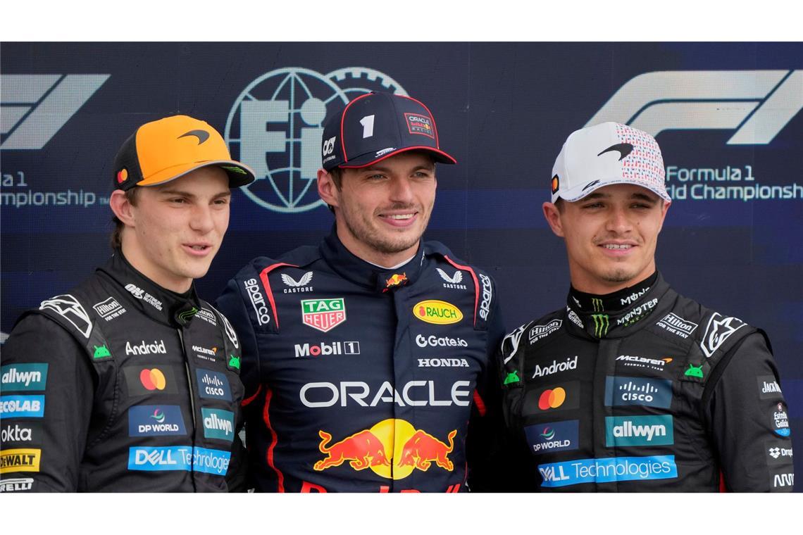 Verstappen stellt mit Superrunde Vettel-Bestmarke ein Mit einer Superrunde verwies Max Verstappen (M) die McLaren-Piloten auf die Plätze zwei und drei.