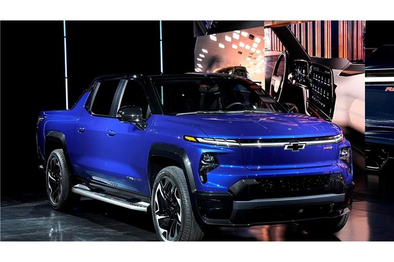 Mit Fahrzeugen wie dem Chevy Silverado EV wollte GM auch die in Amerika populären Pickups elektrifizieren. (Archivbild)
