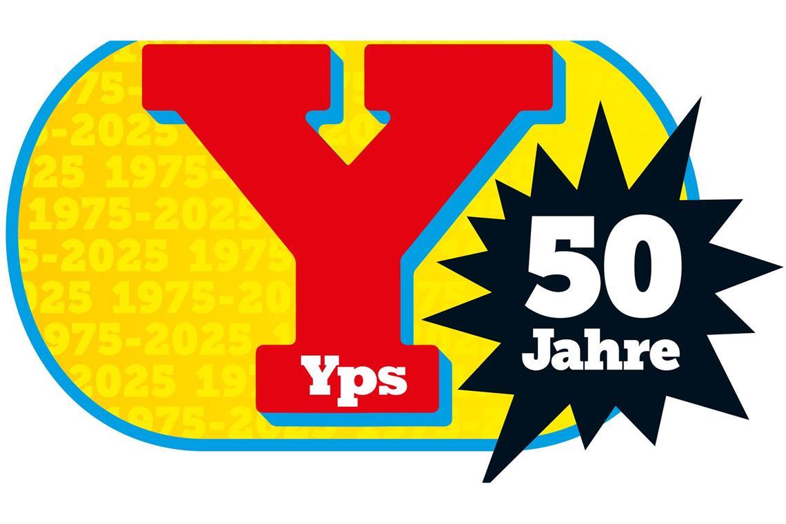 "Yps" wird 50 Jahre alt - Jubiläumsband geplant Mit Gimmick: "Yps" wird 50.