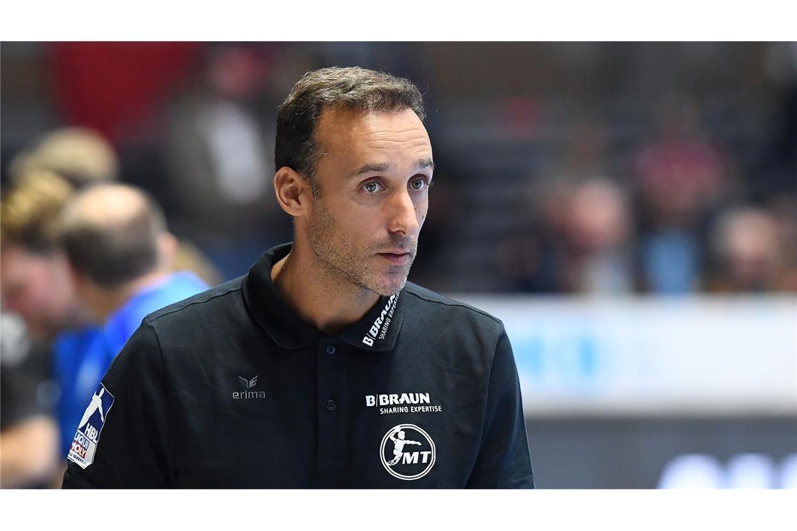 Wie früher Pep: Melsungen mit Tiki-Taka-Coach auf Titelkurs Mit ihm kam der Aufschwung: Melsungens Trainer Roberto Parrondo