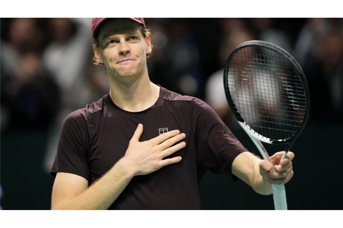 Mit Jannik Sinner bekommt es Alexander Zverev schon in der Gruppenphase zu tun.