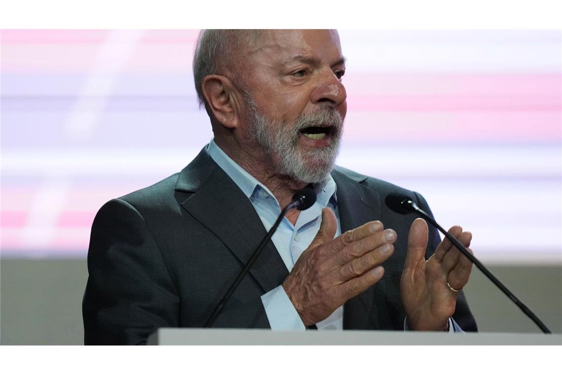 Mit Leidenschaft für die Klimawissenschaft: Brasiliens Präsident Lula.