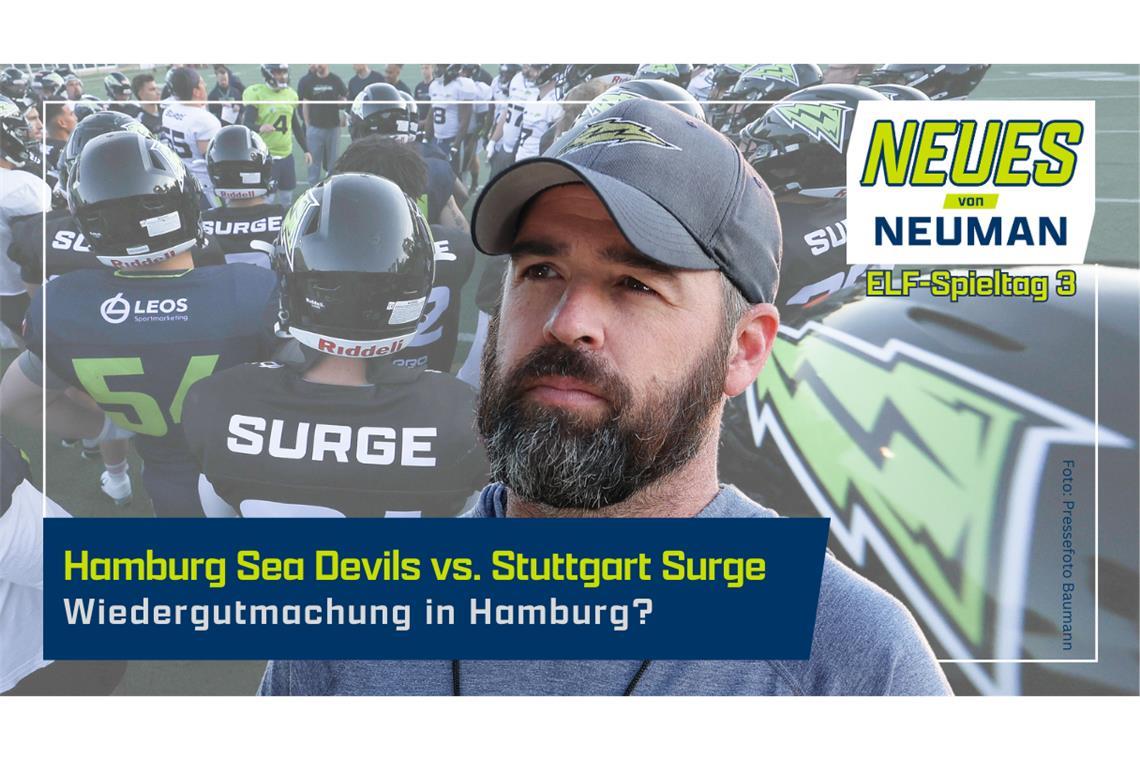 „Die Emotionen sind hoch“: Neuman über Paris und Hamburg Mit „Neues von Neuman“ bieten wir wöchentlich frische Einblicke in die Gedankenwelt des Trainers von Stuttgart Surge.