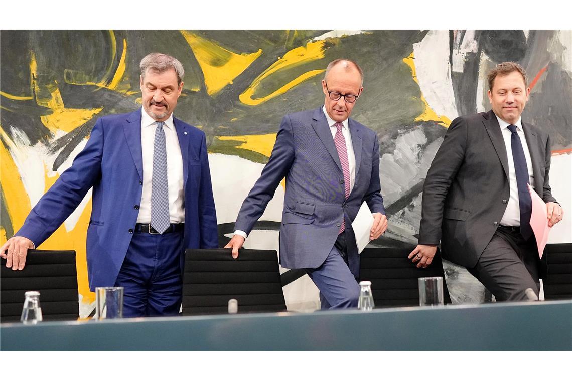 "Schlag auf Schlag" - Koalition will Tempo machen Mit Schwung und Tempo - so will sich die neue Koalition präsentieren.