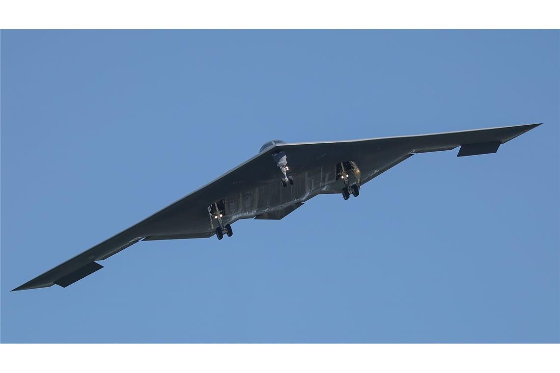 Mit Tarnkappenbombern haben die USA Ziele im Iran angegriffen. (Archivbild)