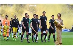 Mit viel Tamtam: Das Pokalfinale in Berlin (hier ein Bild aus dem Jahr 2017) gehört zu den Highlights im Fußball-Kalender.