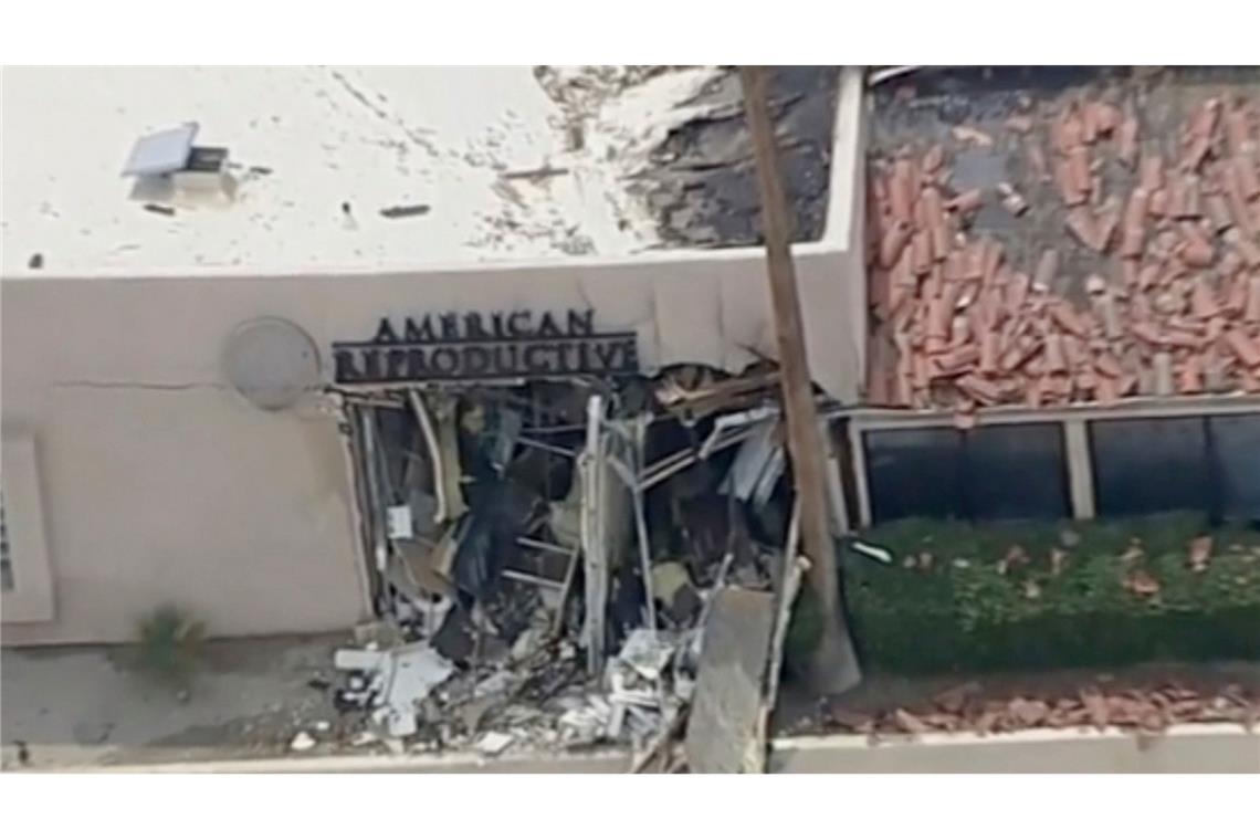FBI: Explosion vor US-Kinderwunschklinik war "Terrorakt" Mitarbeiter der Fruchtbarkeitsklinik wurden nicht verletzt.