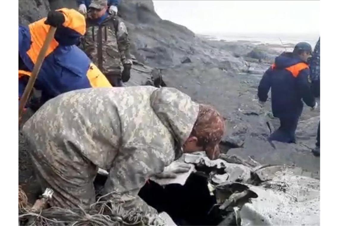 Erste Tote nach Flugzeugabsturz auf Kamtschatka geborgen