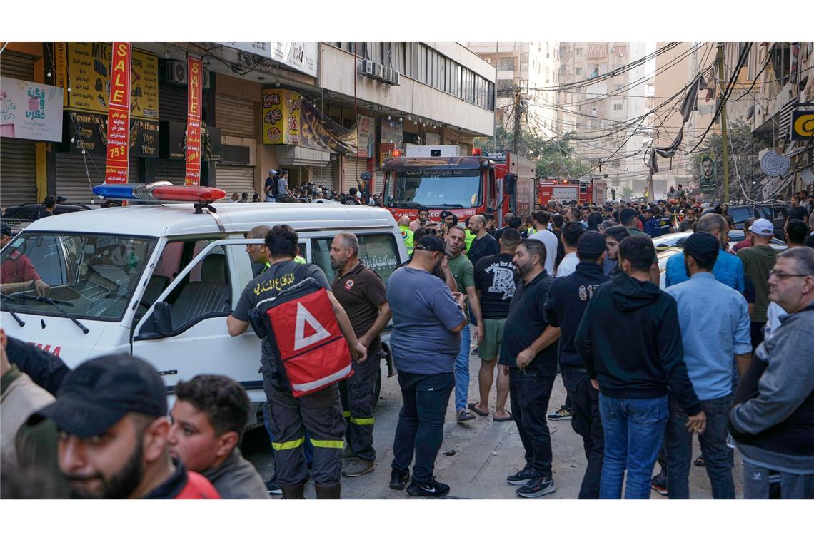 Israel greift Hisbollah-Anführer in Beirut an - fünf Tote