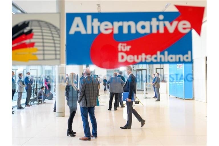 Mitglieder der AfD-Fraktion im Bundestag. Foto: Kay Nietfeld/dpa
