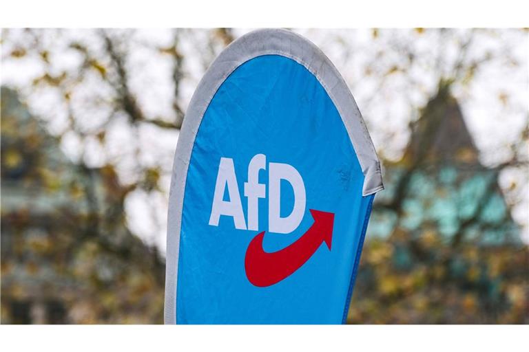 Mitglieder der AfD wurden am Wochenende in Heilbronn Zielscheibe eines Angriffs   (Symbolbild).