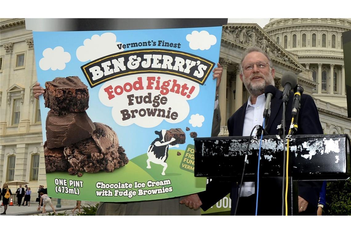 Ben & Jerry's künftig ohne Jerry Mitgründer Jerry Greenfield war nach dem Verkauf von Ben & Jerry's politisch aktiv. (Archivbild)