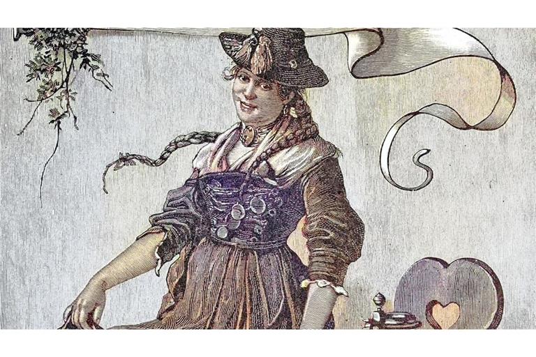 Mittel zum  Historien-Zweck: Dirndl