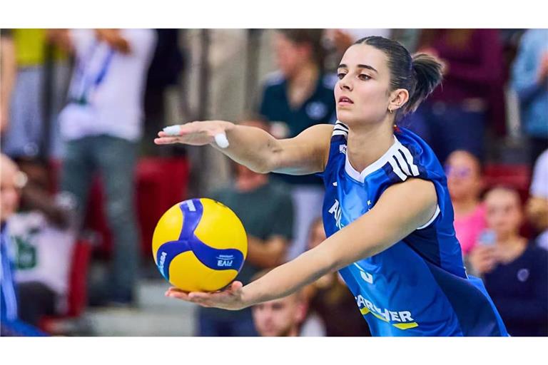 Mittelblockerin Anna Koulberg wird in dieser Saison nicht mehr für Allianz MTV Stuttgart spielen können.