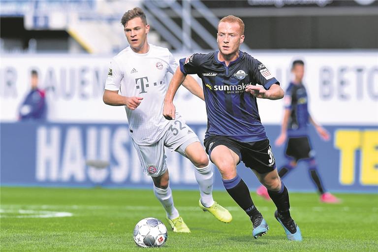 Mittelfeldmotor des SCP: Sebastian Vasiliadis. Der gebürtige Backnanger hatte großen Anteil am Bundesliga-Aufstieg der Ostwestfalen. Foto: Imago