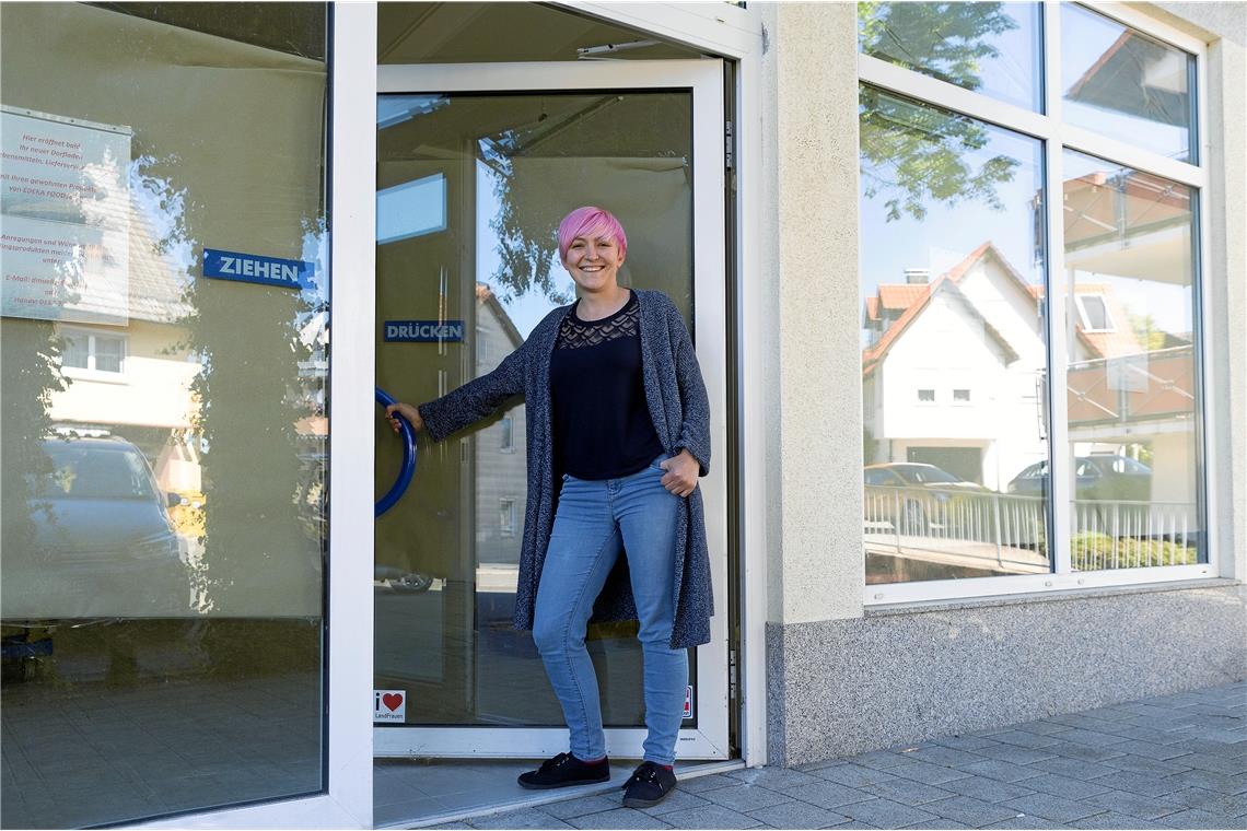 Mitten in Althütte, in der Hauptstraße 30, wird Danica Müller ihr Geschäft eröffnen, „Danica’s Dorflädle“. Foto: J. Fiedler