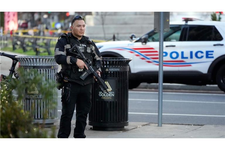 Mitten in Washington sind am Mittwochnachmittag (Ortszeit) Schüsse gefallen.