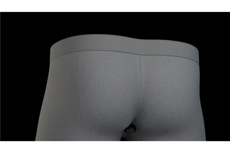 Modell der smarten Unterhose