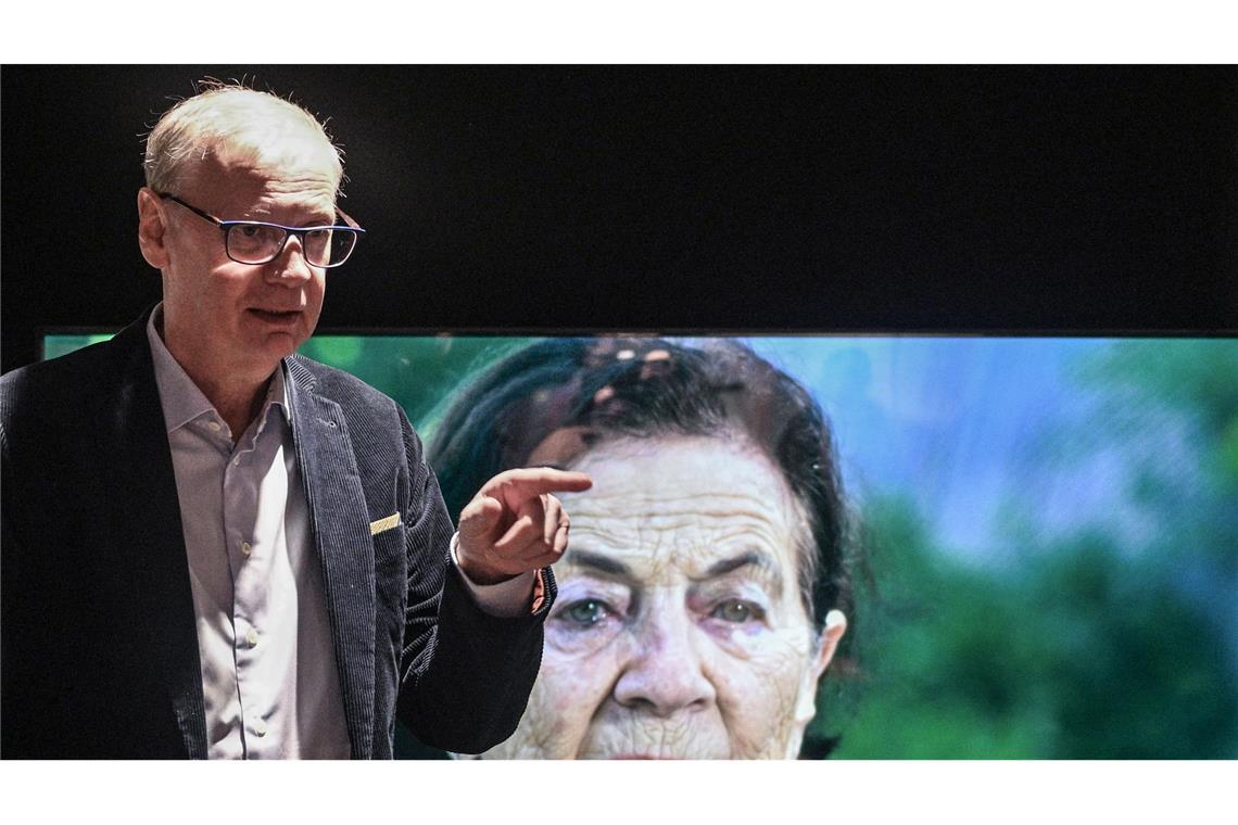 Günther Jauch pflegt Kontakt zu Holocaust-Überlebender Moderator Günther Jauch ist der Schirmherr der Sonderausstellung in Potsdam.