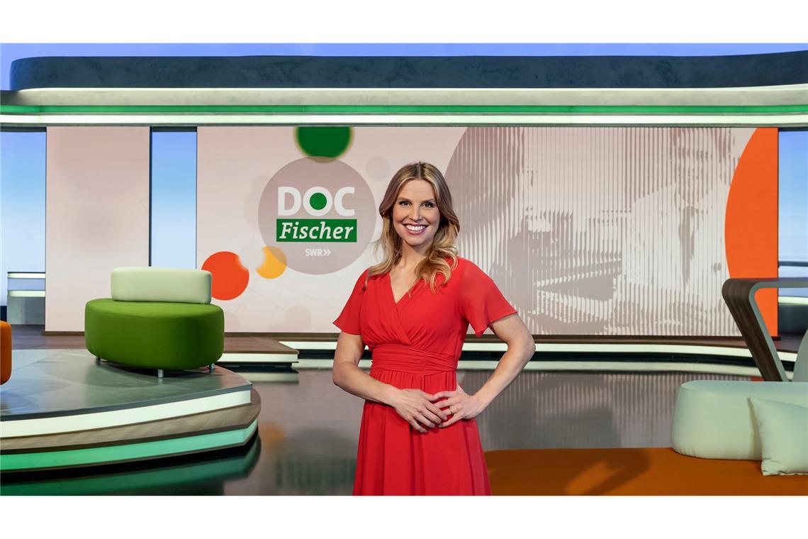 Moderatorin Julia Fischer