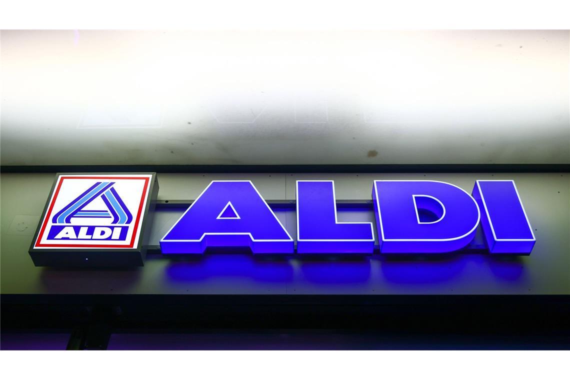 Moderne Aldi-Filiale in Berlin.
