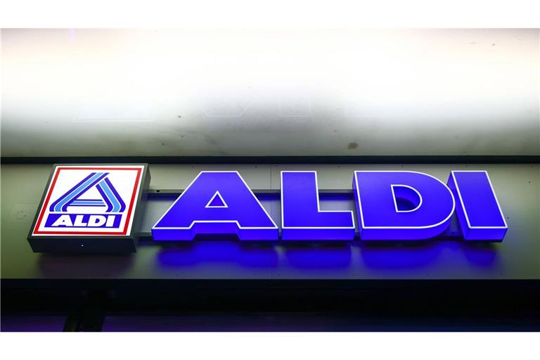 Moderne Aldi-Filiale in Berlin.