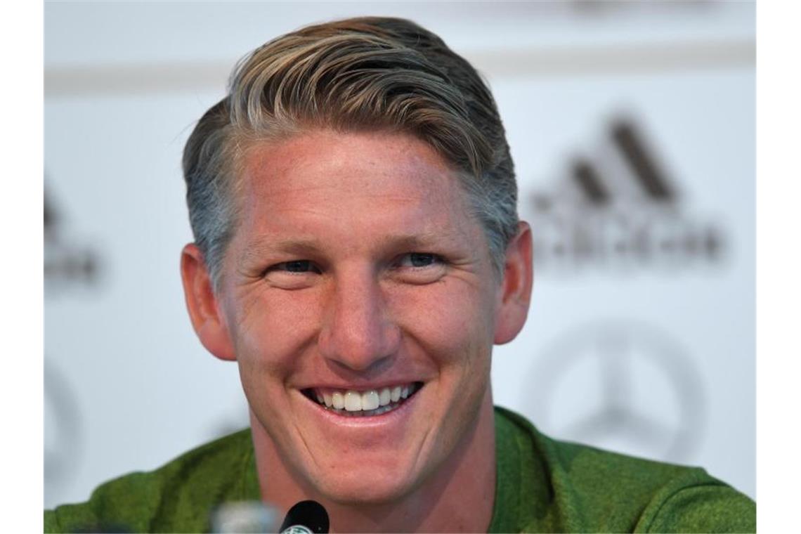 Möchte dem Fußball erhalten bleiben: Bastian Schweinsteiger. F. Foto: Federico Gambarini/dpa