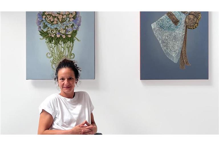 Mona Ardeleanu in ihrem Atelier