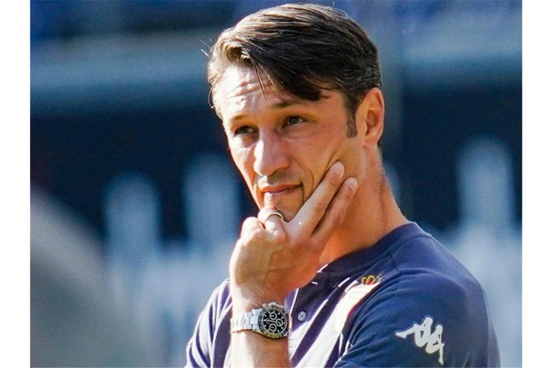 Den Hass nicht gewinnen lassen: Rassismusvorfall in Prag Monaco-Trainer Niko Kovac verurteilte die rassistischen Vorfälle in Prag. Foto: Uwe Anspach/dpa