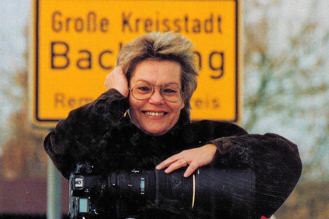 Die einstige BKZ-Fotografin Monika Melchert ist tot Monika Melchert lieferte immer schnell und zuverlässig das passende Foto. Foto: privat