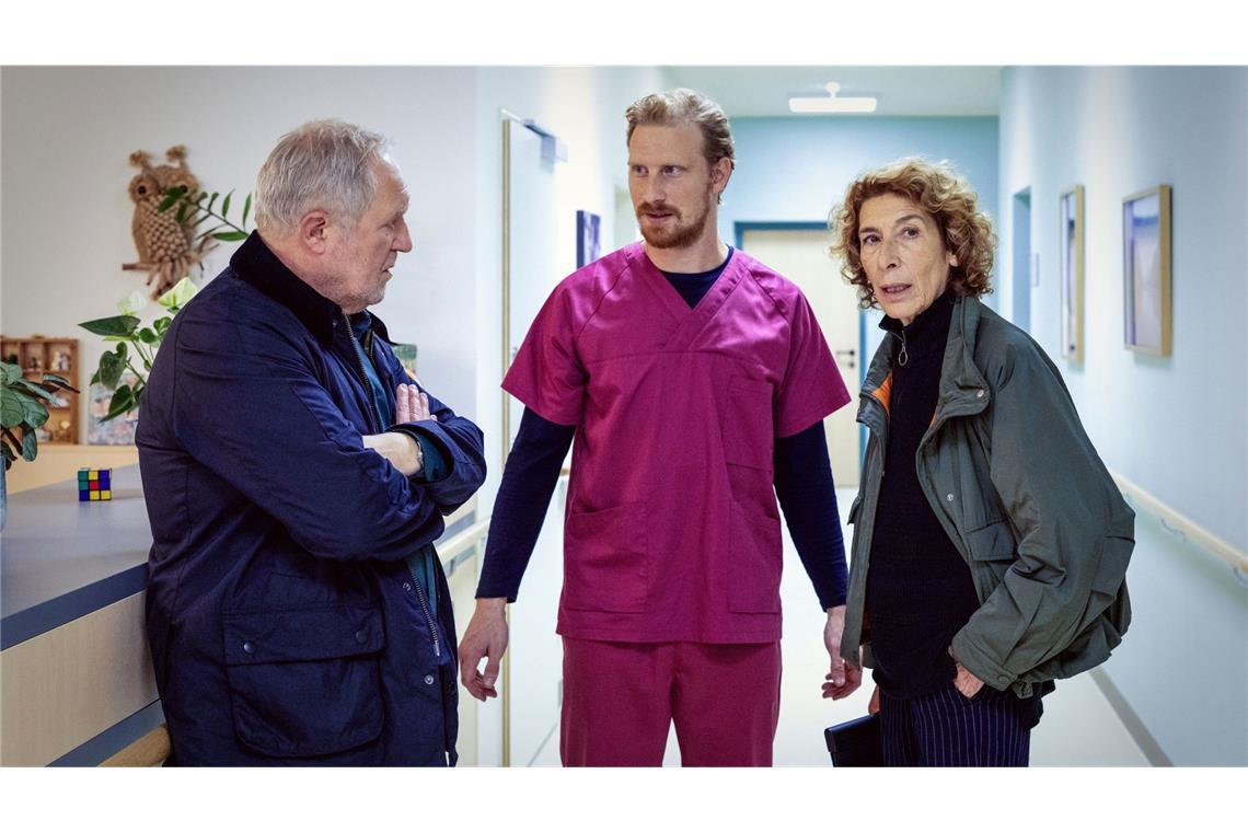 Moritz Eisner (Harald Krassnitzer), Horst Windisch (Michael Edlinger, Mitte) und Bibi Fellner (Adele Neuhauser)