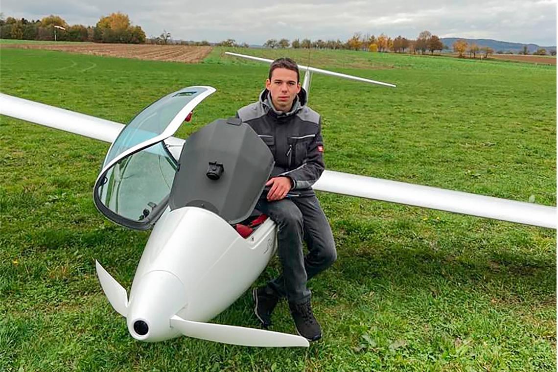 Fliegen ist seine Leidenschaft Moritz Geyer möchte das Praxissemester seines Studiums für den Auslandsaufenthalt nutzen. Ein bevorzugtes Land hat er nicht. Foto: privat
