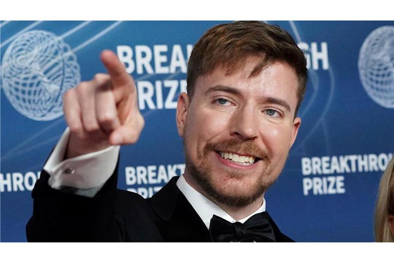 MrBeast ist einer der erfolgreichsten Youtuber weltweit. (Archivbild)