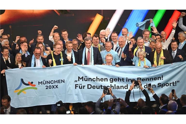 München feiert - und bewirbt sich nun beim IOC um die Ausrichtung Olympischer und Paralympischer Sommerspiele.