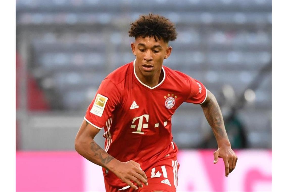 FC Bayern leiht US-Talent Richards an Hoffenheim aus Münchens Chris Richards in Aktion. Foto: Sven Hoppe/dpa/Archivbild