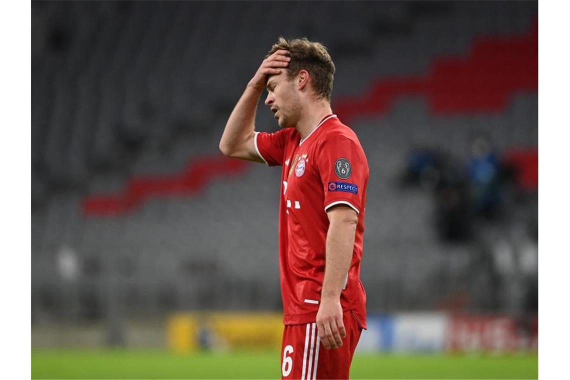 Münchens Joshua Kimmich, hier beim Spiel gegen Lazio Rom. Foto: Sven Hoppe/dpa