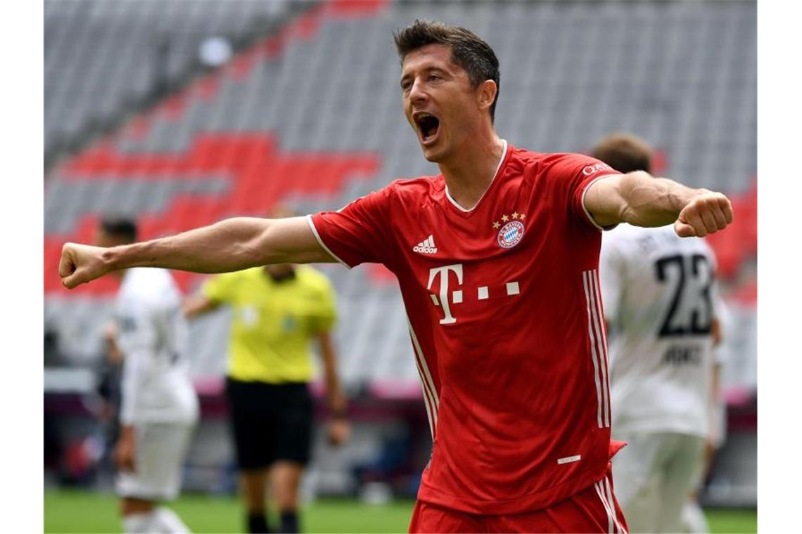 Lewandowski stellt gegen Freiburg Bestmarken auf