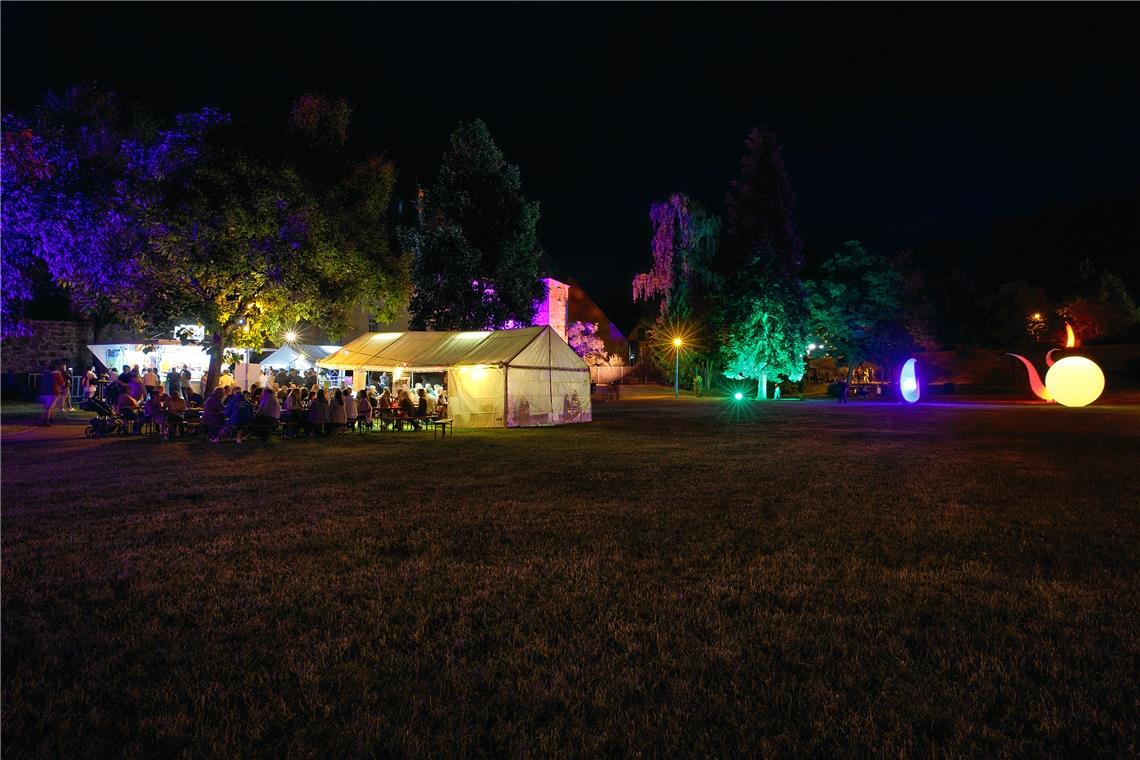     Murrhardter Stadtfest 2022 - Lichterglanz im Stadtgarten