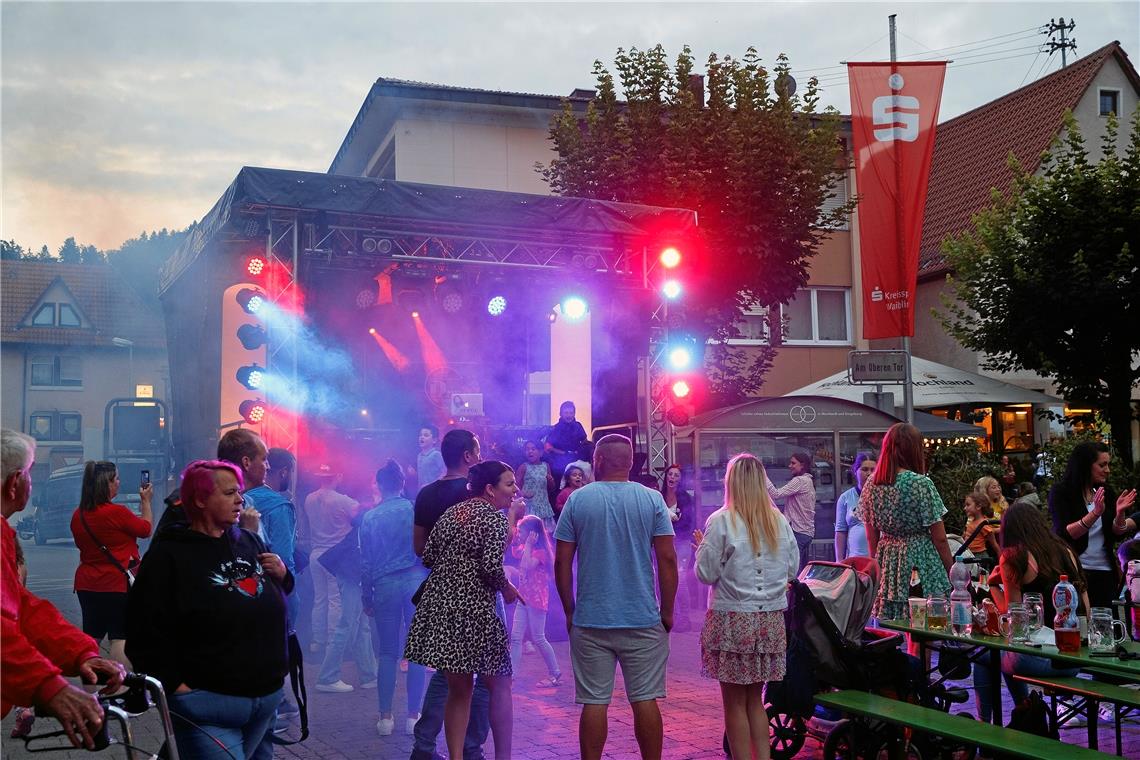    Murrhardter Stadtfest 2022    Platz am oberen Tor