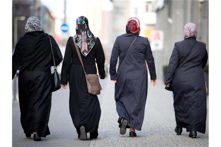 Muslimische Frauen in Berlin-Kreuzberg. Foto: Kay Nietfeld
