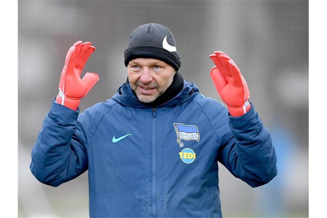 Homophobe Aussagen: Hertha stellt Petry frei Muss als Torwart-Trainer bei Hertha BSC gehen: Zsolt Petry. Foto: Britta Pedersen/dpa-Zentralbild/dpa
