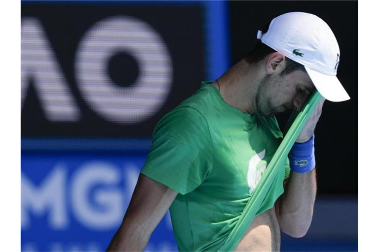 Muss Australien wieder verlassen: Novak Djokovic. Foto: Mark Baker/AP/dpa