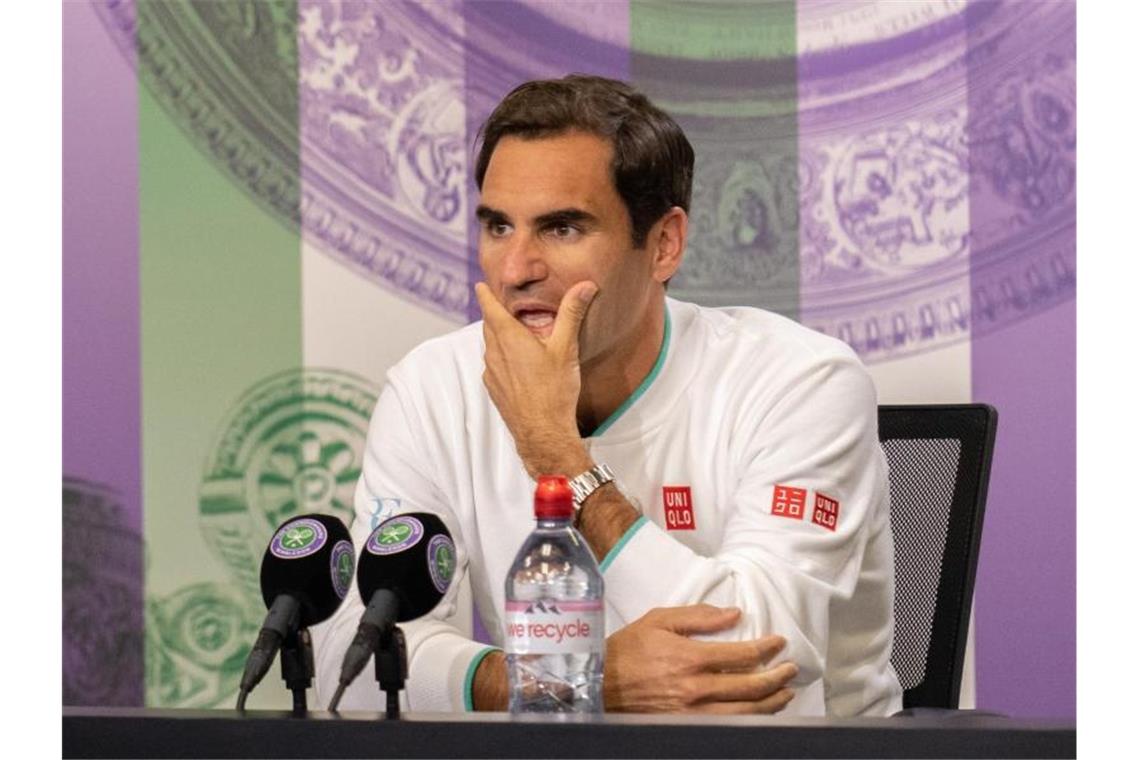 Muss das Aus in Wimbledon erst einmal sacken lassen: Roger Federer. Foto: Joe Toth/Aeltc Pool/PA Wire/dpa