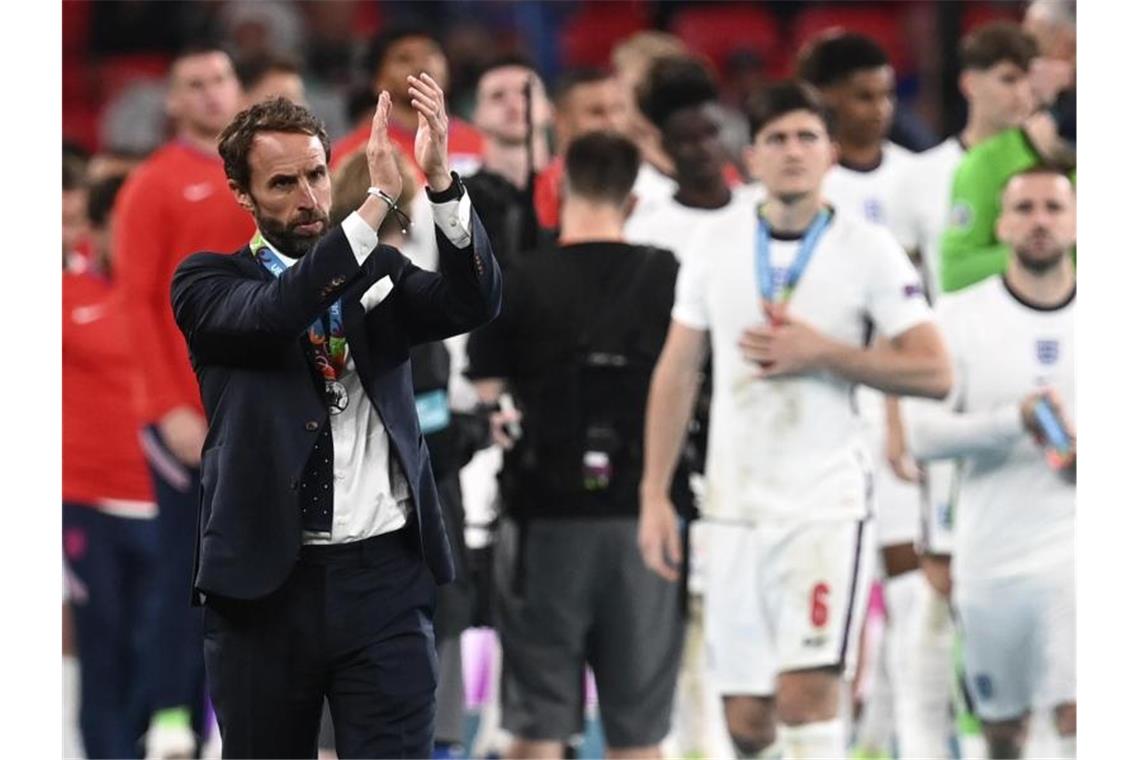 Muss die Niederlage im EM-Finale erst einmal verdauen: England-Coach Gareth Southgate. Foto: Paul Ellis/Pool AFP/AP/dpa