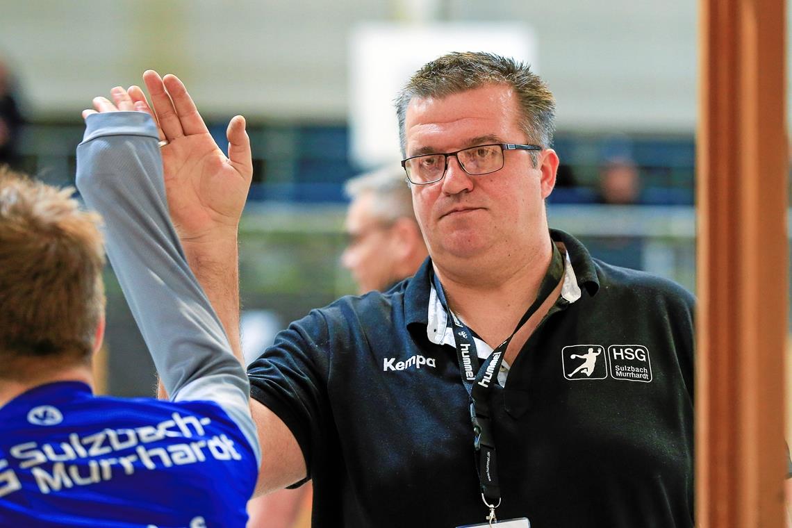 Muss einen Haken hinter die Saison setzen: Alexander Belz. Der württembergische Handballverband hat beschlossen, die Runde auf Verbands- und Bezirksebene wegen der Coronakrise abzubrechen. Für die HSG Sulzbach-Murrhardt bedeutet das, dass sie die Bezirksliga auf Platz neun beendet. Foto: A. Becher