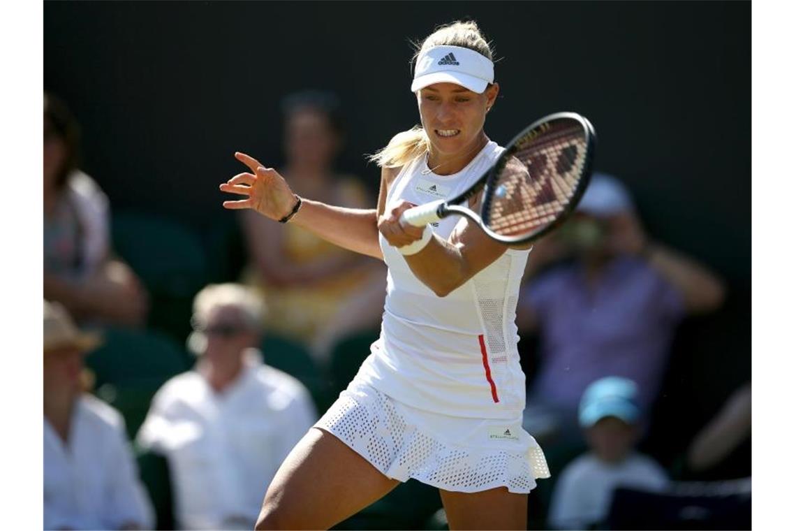 Aus für Titelverteidigerin Kerber in Wimbledon Muss ihre Hoffnungen auf die Titelverteidigung in Wimbledon bereits früh begraben: Angelique Kerber Foto: Steven Paston
